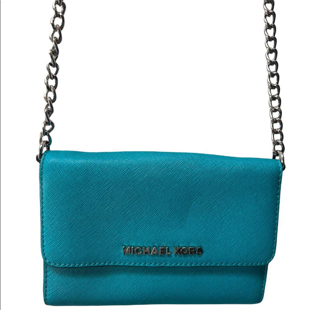 Michael Kors Teal Crossbody
